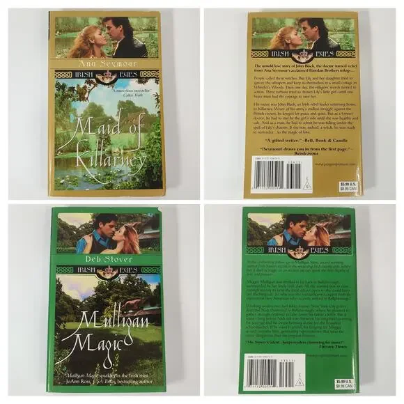 Irish Eyes Romance Paperback Book Complete Series Historical Romance Lot of 16